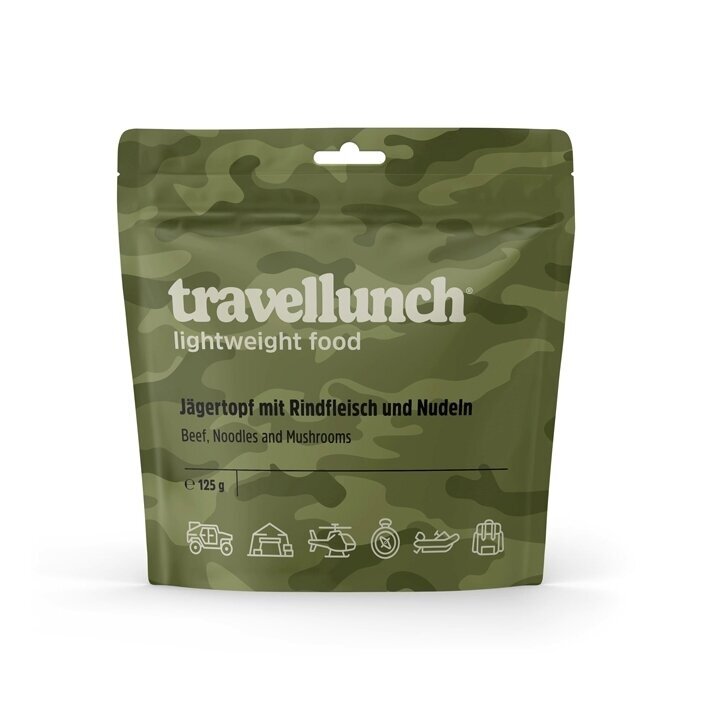 TRAVELLUNCH Meal-Mix Camo Pietų meniu 6 x 125 g 5